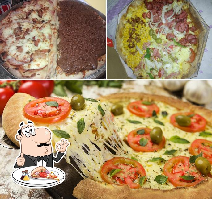 Peça diferentes estilos de pizza