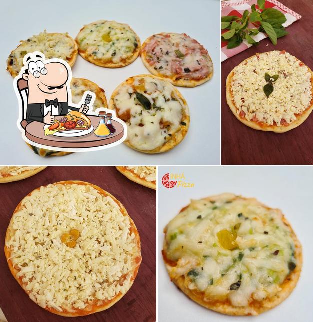 Consiga pizza no Inhá Pizza