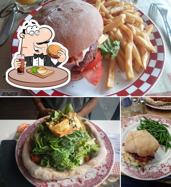 Essayez un hamburger à Restaurant Tablapizza Troyes