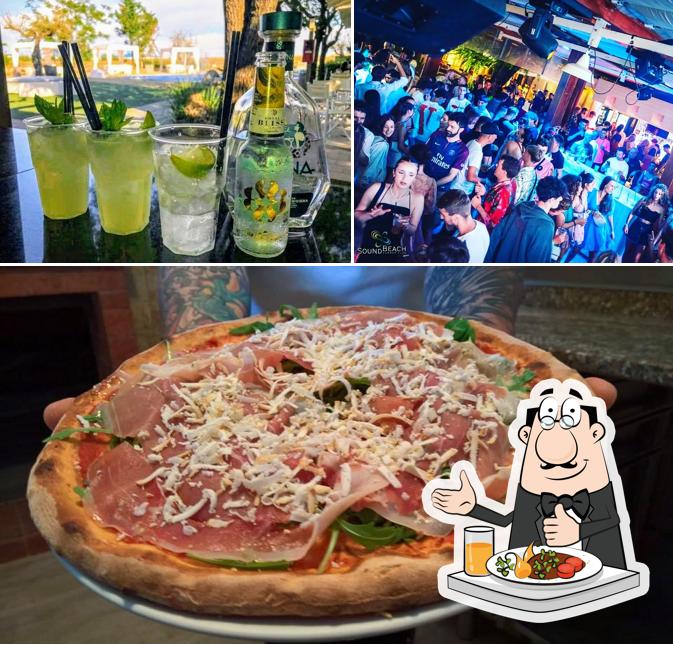 Tra le diverse cose da Ristorante - Sound Beach si possono trovare la cibo e bevanda