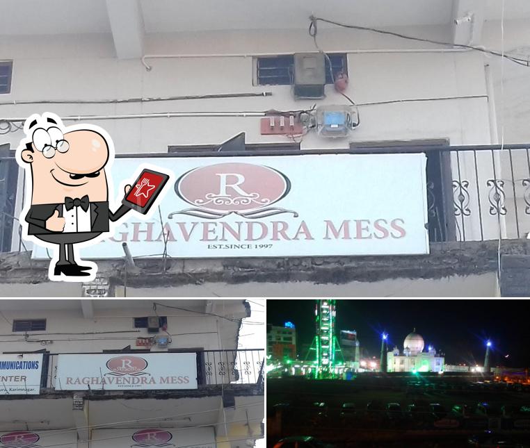 Check out how Raghavendra Mess looks outside