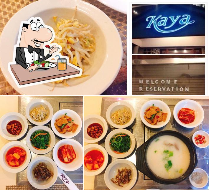 Food at Kaya Korean Restaurant- Jupiter