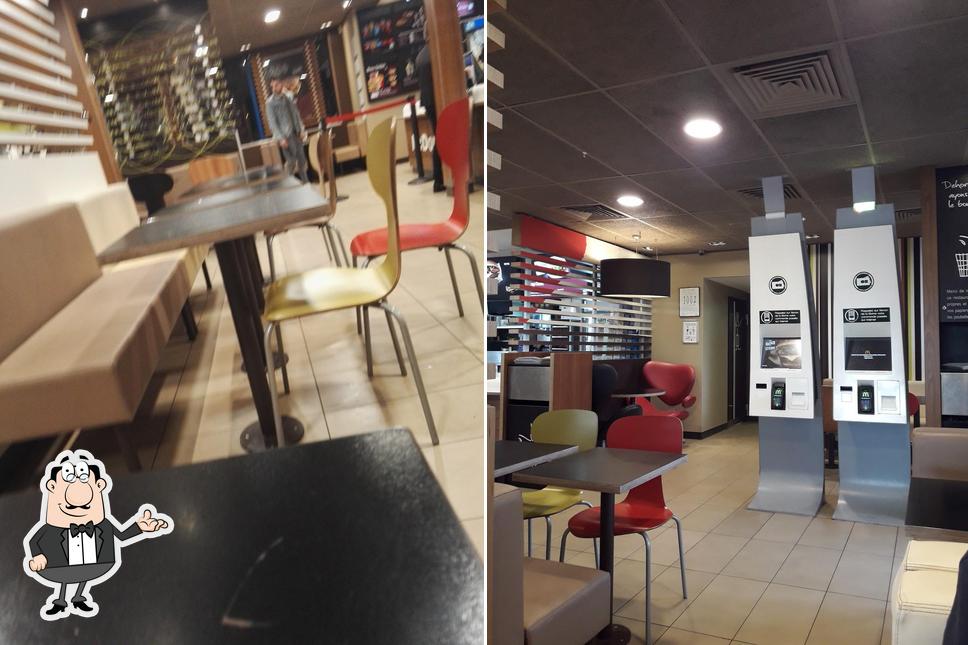 L'intérieur de McDonald's