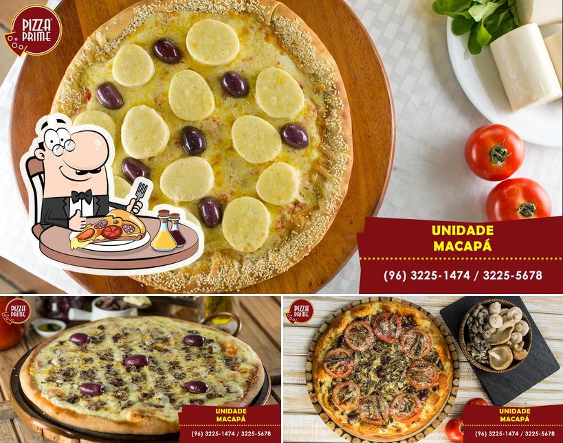 No Pizza Prime, você pode provar pizza