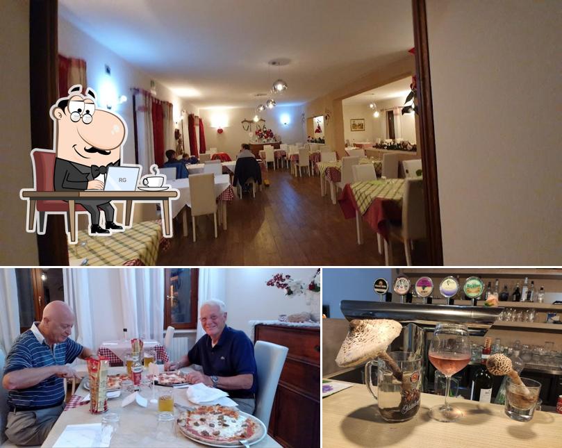 Gli interni di Ristopizzabraceria bogon bon
