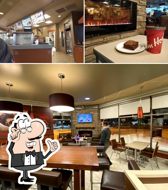 Découvrez l'intérieur de Tim Hortons