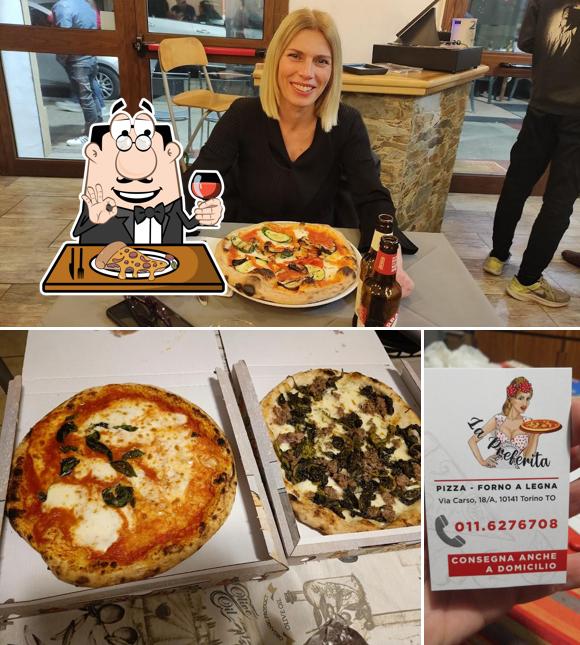 Scegli tra le svariate varianti di pizza