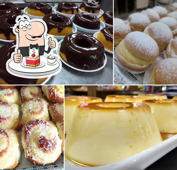 Padaria e Conveniência Cascão oferece uma gama de pratos doces