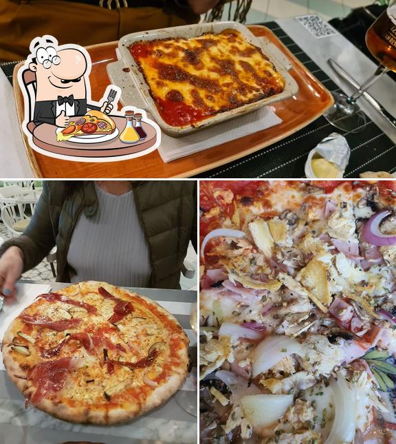 Tómate una pizza en Compostelana Plaza de España