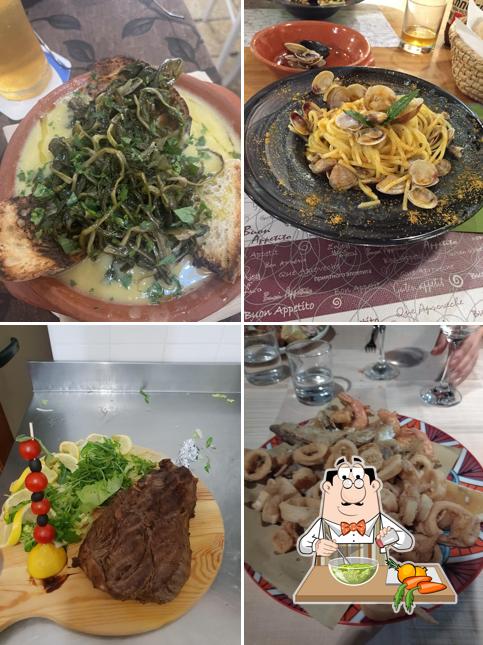 Insalata di alghe al Trattoria Nonna Lina da Andi Lesina