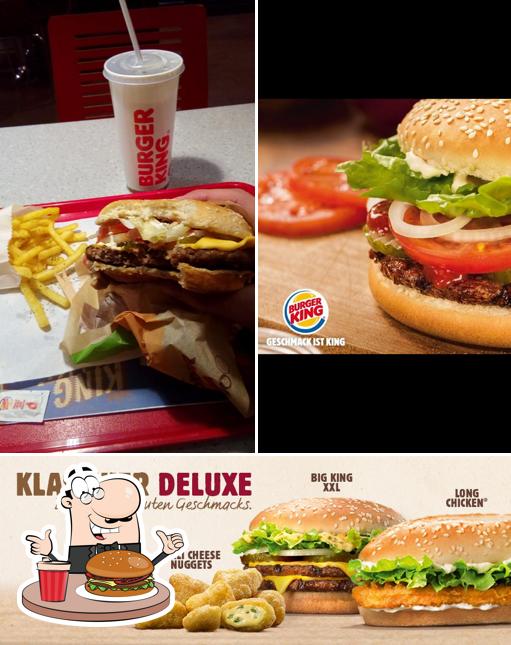 Commandez un hamburger à Burger King