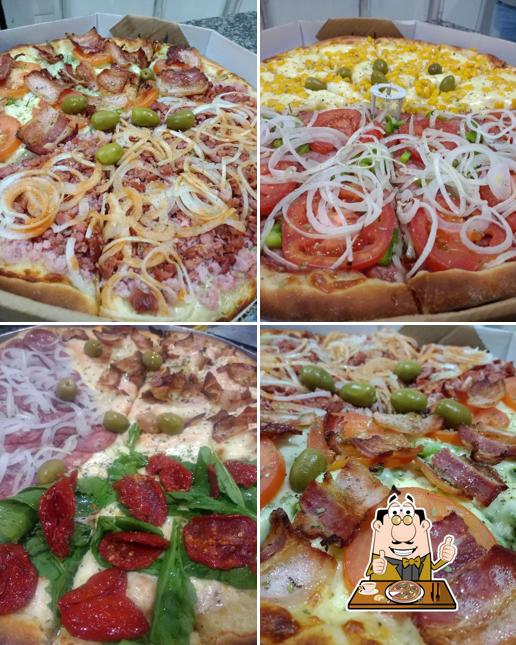 No Aero Pizza Frandine, você pode degustar pizza