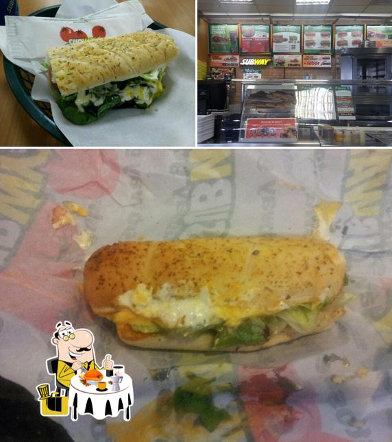 Comida em Subway