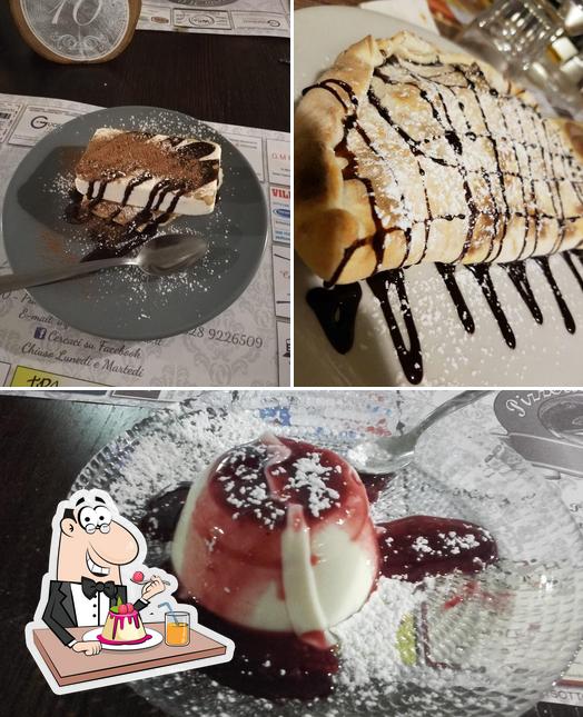 Pizzeria Il Guado offre un'ampia gamma di dolci