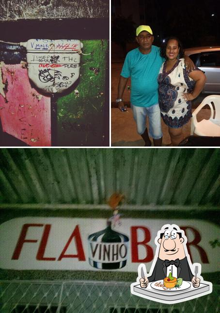 Comida em Bar do Flavinho