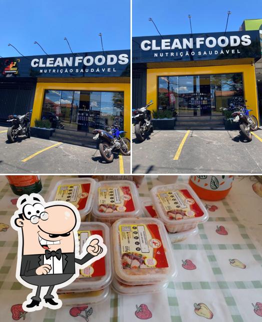 O interior do Clean Foods Bauru Duque de Caxias