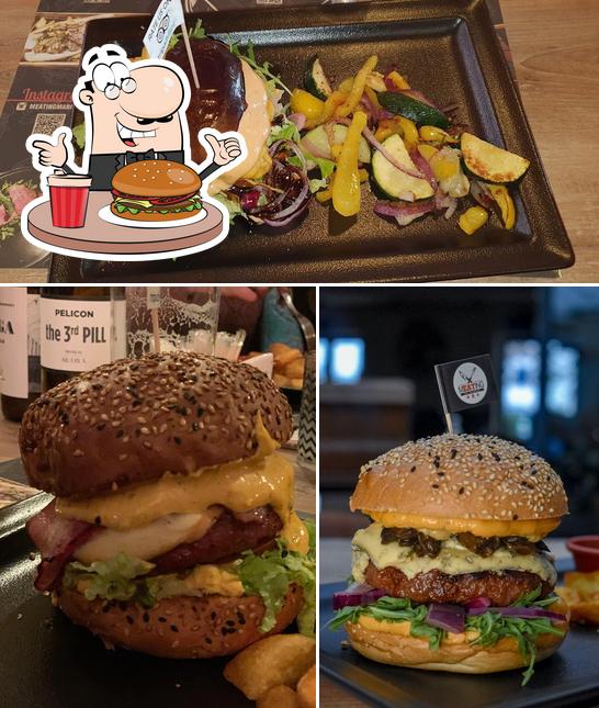 Prova un hamburger a Meating Pub & Restavracija