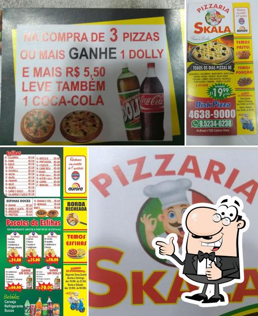 Look at the picture of Pizzaria Skala