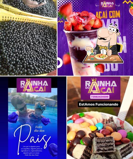 Comida em Rainha do Açaí