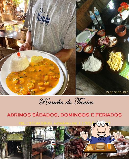 Comida em Rancho do Tunico