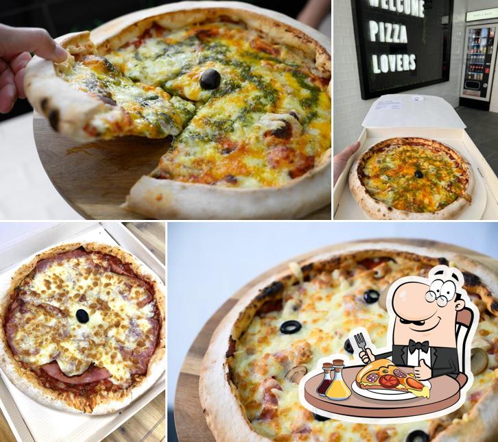 En Sinuessa Pizza, puedes probar una pizza