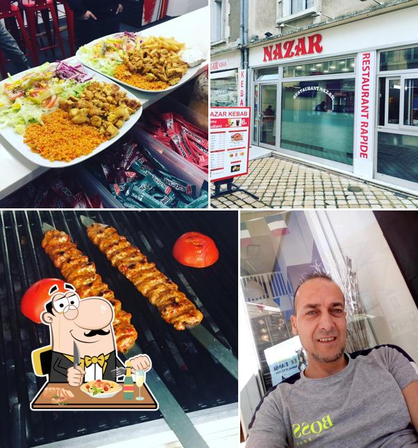 Plats à Nazar Kebab tacos hamburger HALAL (livraison À Partir De 30 € À Blois Et Ses Alentours