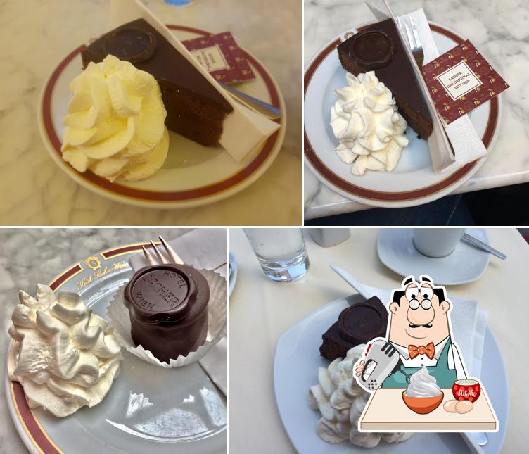 Vergesst nicht, ein Dessert im Café Sacher Graz zu bestellen 