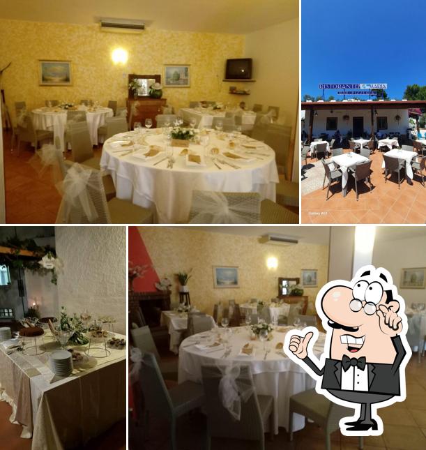 L'intérieur de Ristorante Pizzeria da Maria