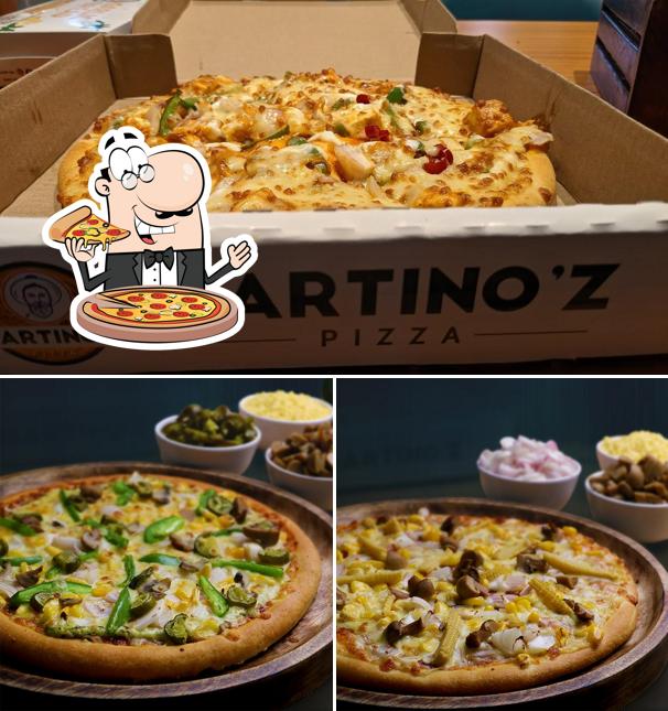 Try out different types of pizza