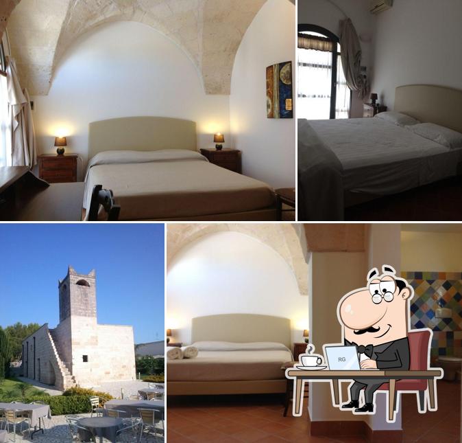 L'intérieur de Masseria La Porticella