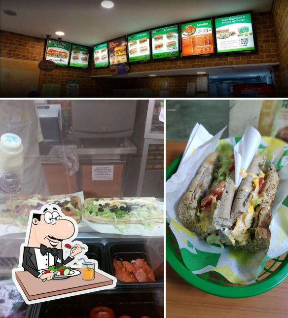 Comida em Subway