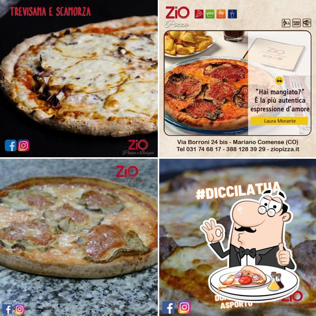 Scegli una pizza a Zio Pizza & Burger