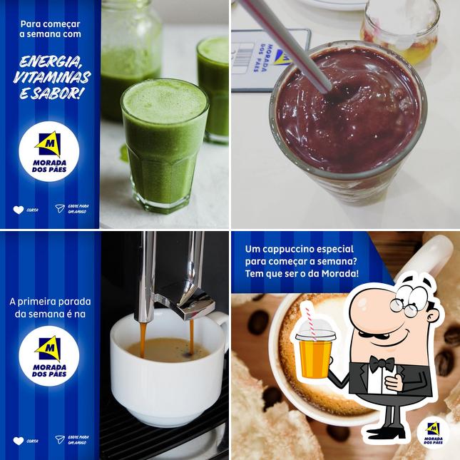 Peça diferentes bebidas disponíveis no Morada dos Pães