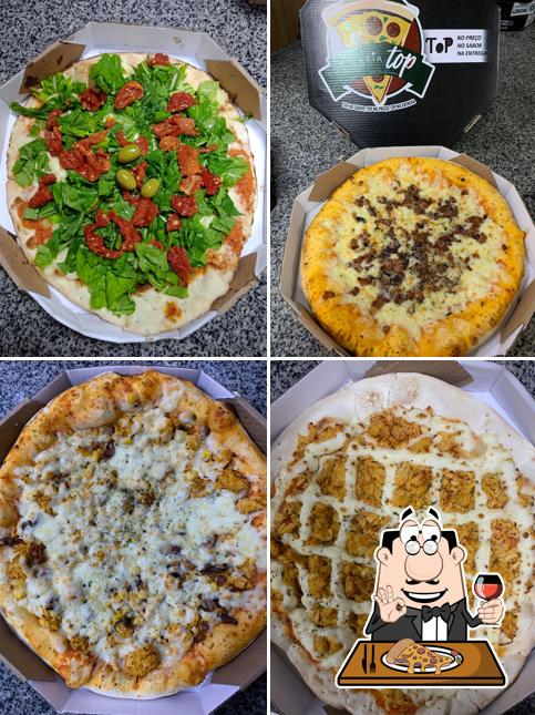 Experimente pizza no Pizzaria top formiga