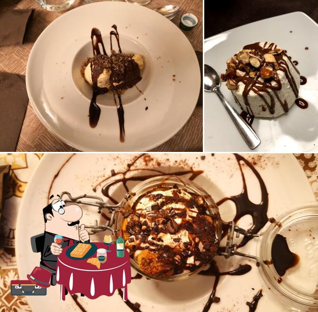 Burnìa Ristorante Pizzeria serve un'ampia selezione di dolci