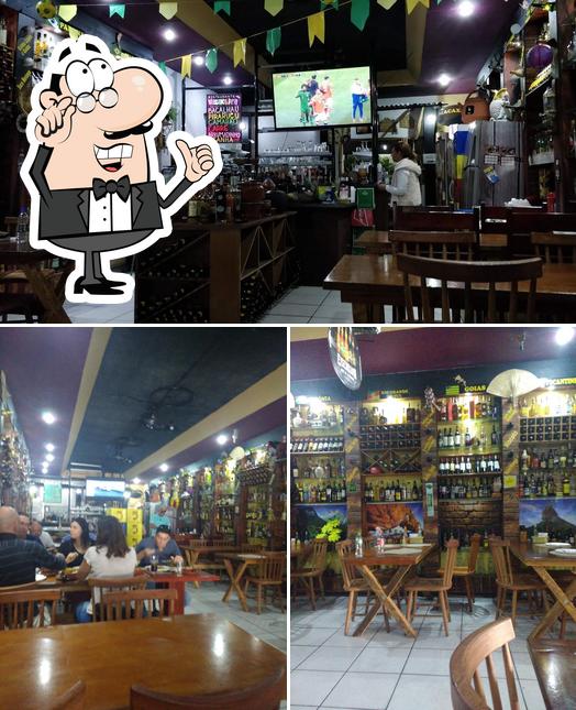 O interior do Recanto da Macaxeira comidas típicas nordestina