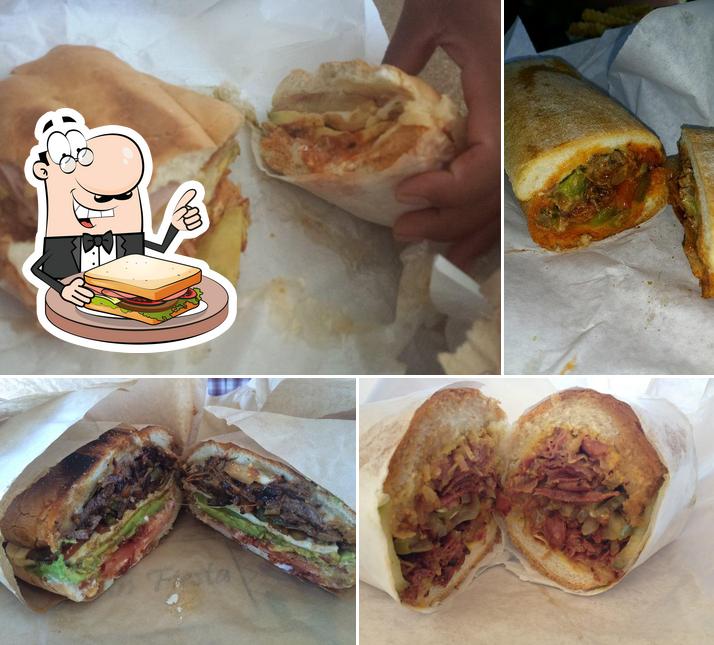 Order a sandwich at Philadelphia Steak & Hoagie