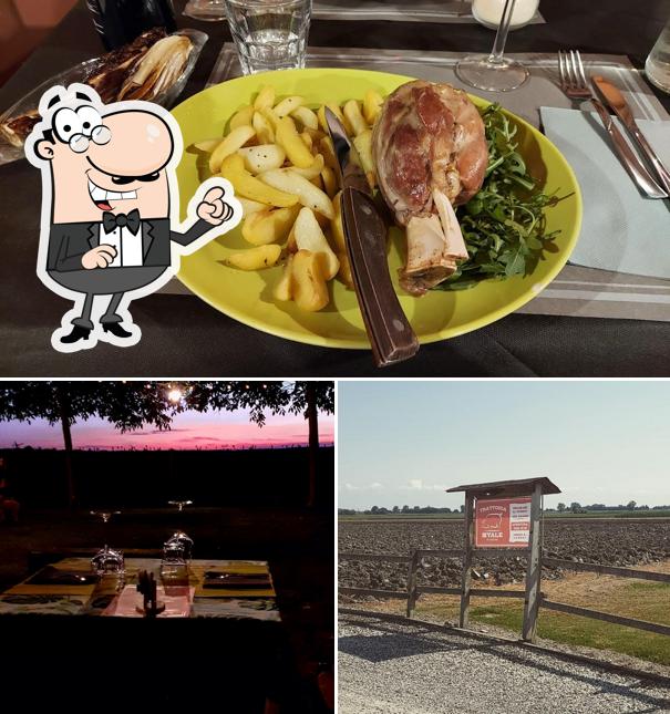 Guarda la immagine che raffigura la esterno e cibo di Myale in cucina (piazza Verdi 13)