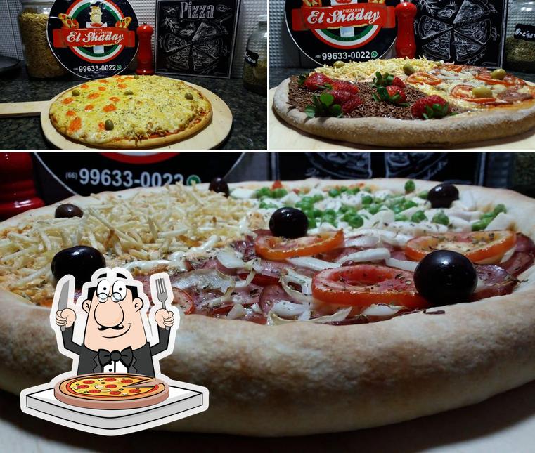 No Pizzaria El Shaday, você pode pedir pizza