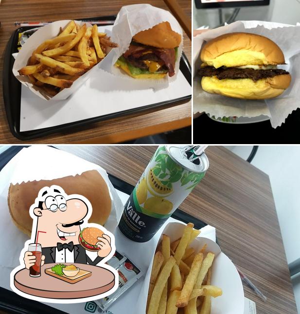 Hambúrguer em 110 Burgers