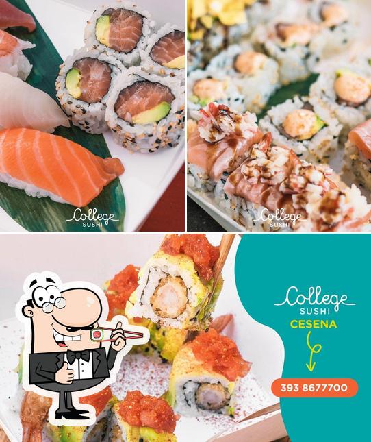 Ordina le diverse opzioni di sushi