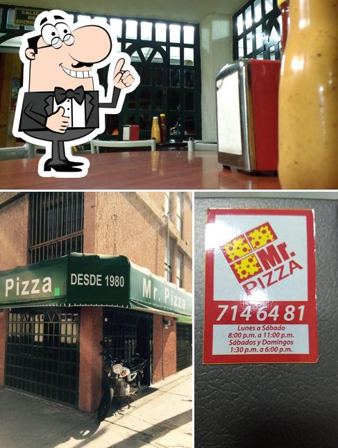 Это изображение пиццерии "Mr. Pizza"