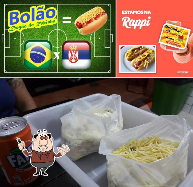 Comida em Dogão do Robinho