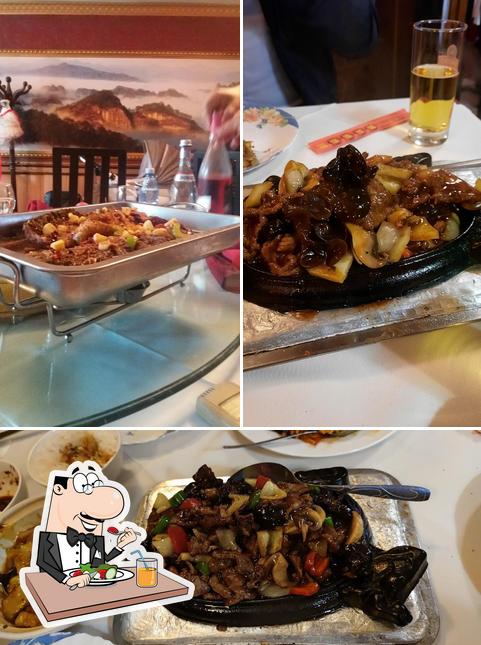Comida en Restaurant China Town