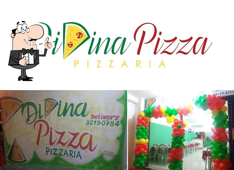 Look at the pic of Divina Pizza Pizzaria