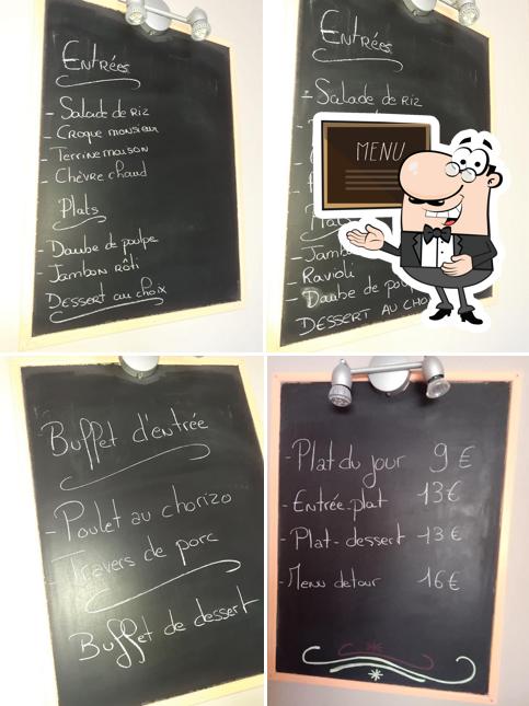 Check out the menu on the blackboard