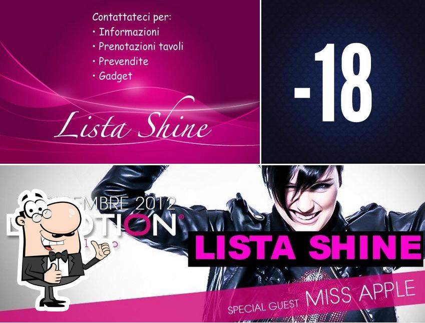 Это снимок ресторана "Lista Shine EmotionClub."