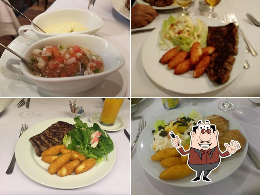 Comida em Soft Grill