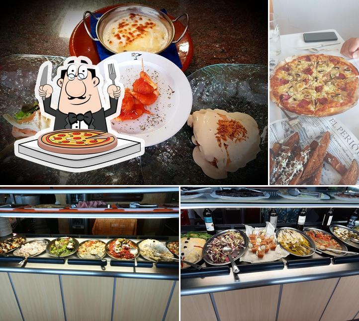 Tómate una pizza en Restaurante Buffet Grill Paloma