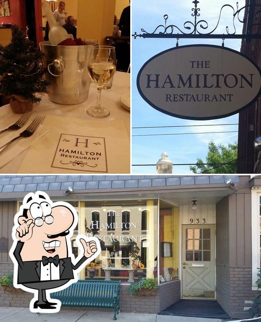 The photo of Hamilton Restaurant’s interior and exterior